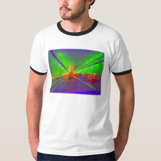 Camiseta visão de túnel com café (Frente)