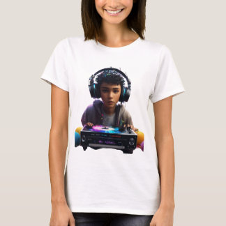 Camiseta Visão do DJ: O Impulso do Chão da Dança