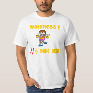 Camiseta Visão dobro obscura engraçada mais cerveja