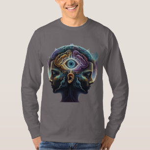 Camiseta Visão Interna: A Mente Meditativa Subconsciente Lo