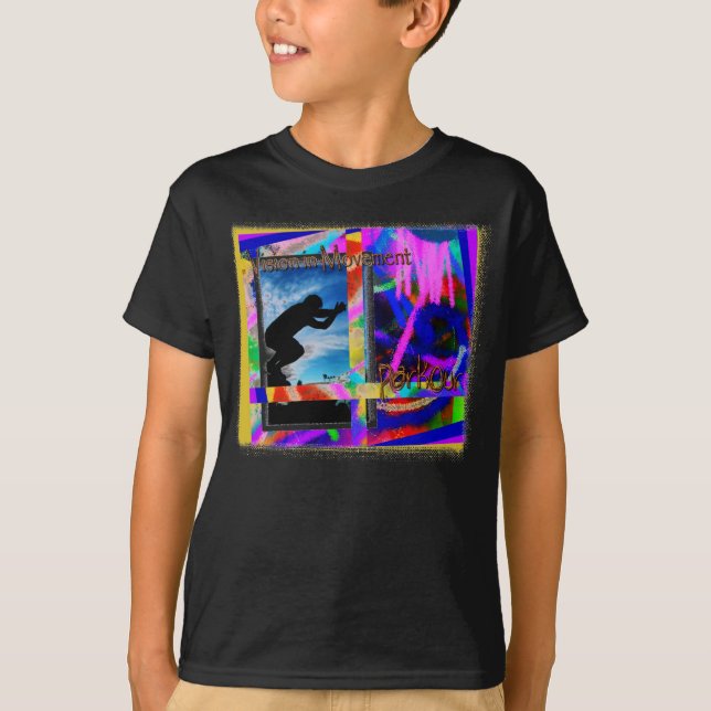 Camiseta Visão no movimento: Parkour (Frente)