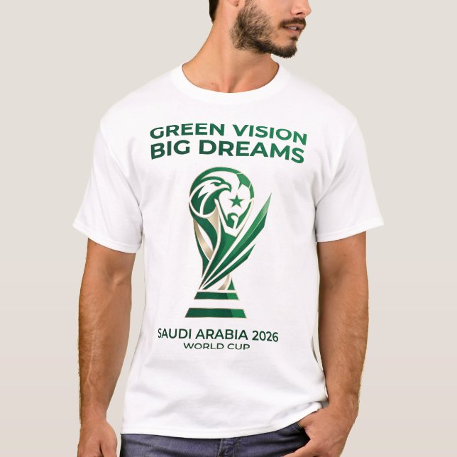 Camiseta Visão Verde Grandes Sonhos (Frente)