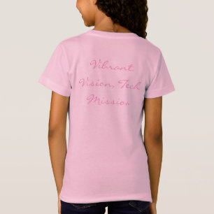 Camiseta Visão vibrante, missão técnica