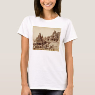 Camiseta Vishnu Pud e outros templos, Benares (foto do