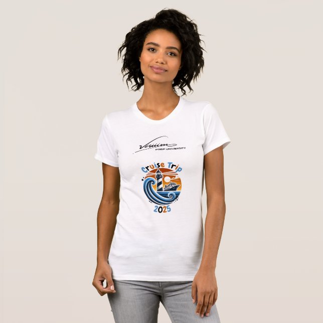 Camiseta Visiion Cruise Trip Merchandise (Frente Completa)