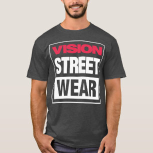 Camiseta Vision Street Visto 80s Skateboard Retro 1980s C