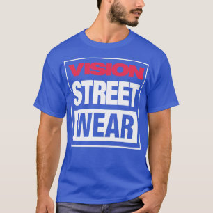 Camiseta Vision Street Visto 80s Skateboard Retro 1980s C