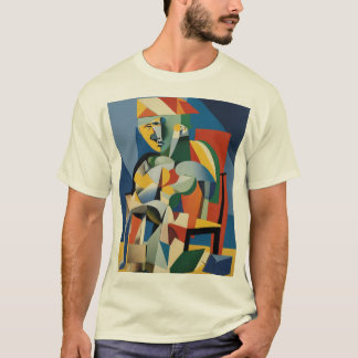 Camiseta Visionário Anual de Picasso: Um Tributo 3D ao Cubi