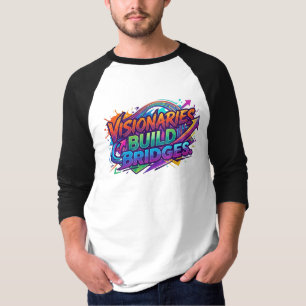 Camiseta Visionários Constroem Pontes – Liderança Inspirado