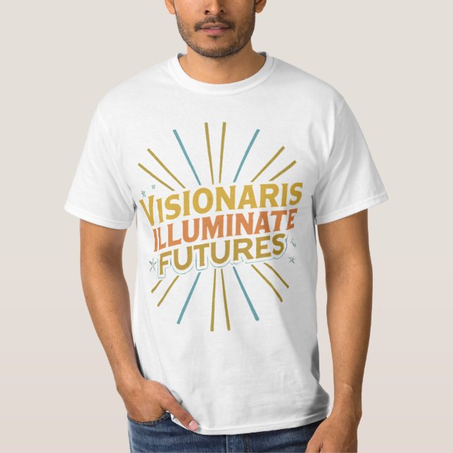 Camiseta Visionários Iluminam Futuros (Frente)