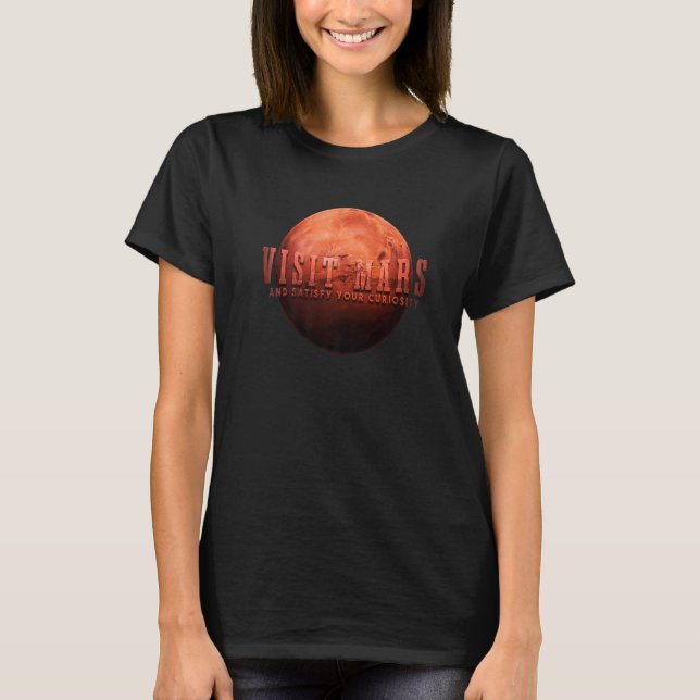 Camiseta Visit Mars Premium (Frente)