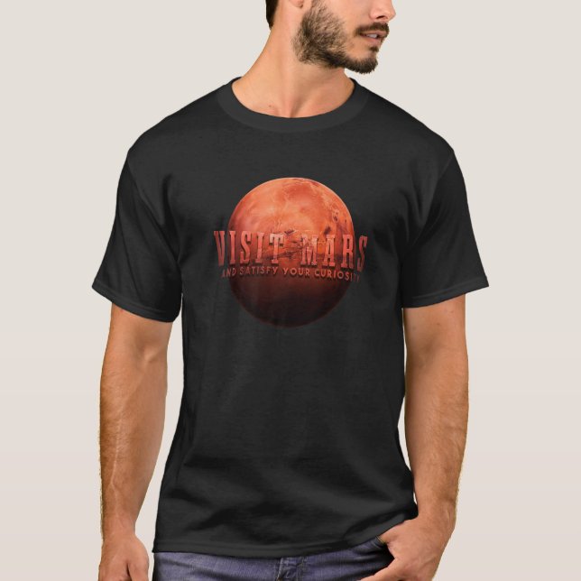 Camiseta Visit Mars Premium (Frente)