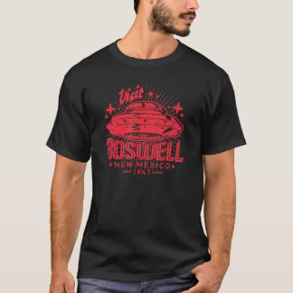 Camiseta Visit Roswell New Mexico 1947 UFO Crash Site Alien