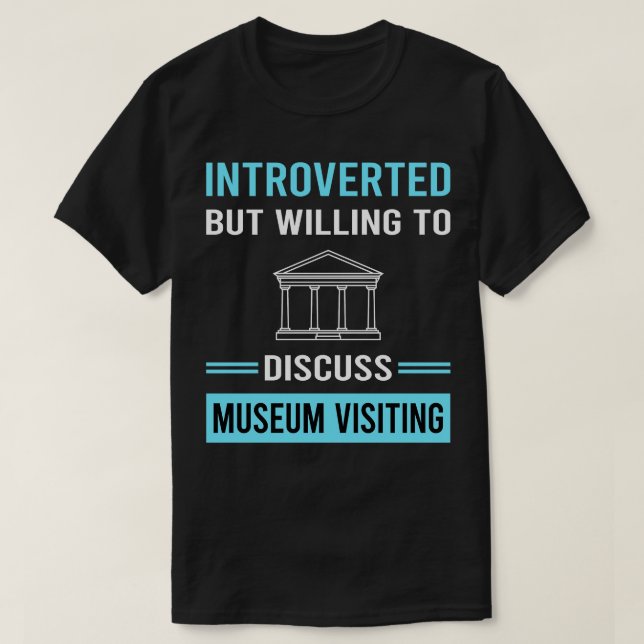 Camiseta Visita do Museu Apresentado (Frente do Design)