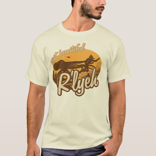 Camiseta Visita R'lyeh bonito (Frente)