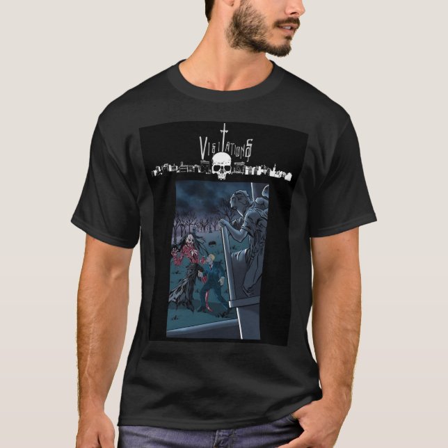Camiseta Visitações Comic Men's Beast 666 (Frente)