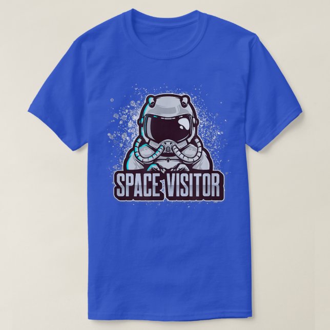 CAMISETA VISITADOR ESPACIAL ASTRONAUT (Frente do Design)
