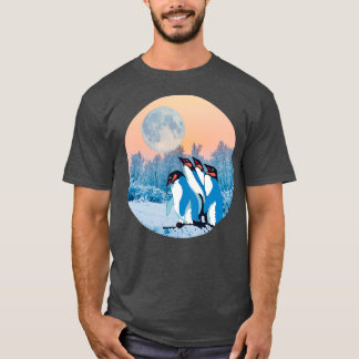 Camiseta Visitando pinguins