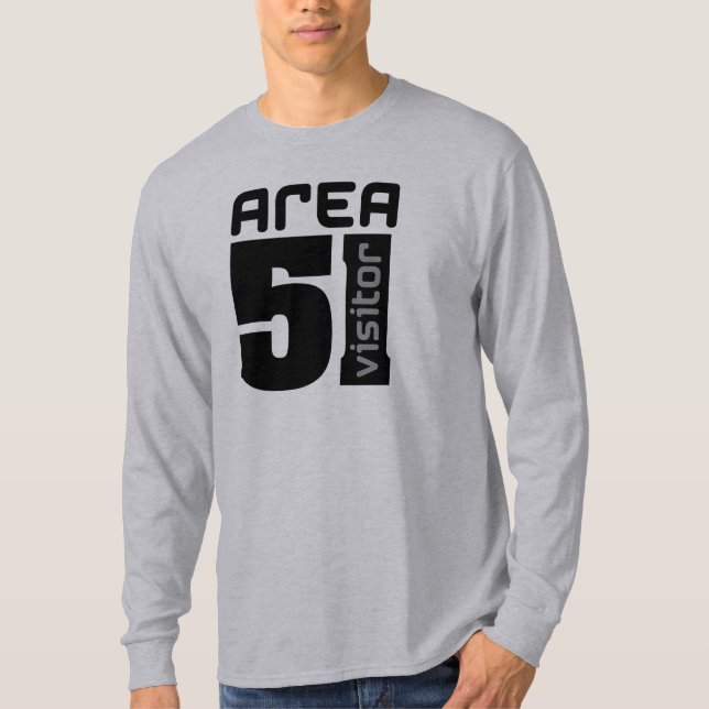 Camiseta Visitante da alienígena da área 51 (Frente)
