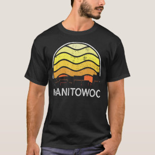 Camiseta Visitantes da Skyline Vintage, em Wisconsin,