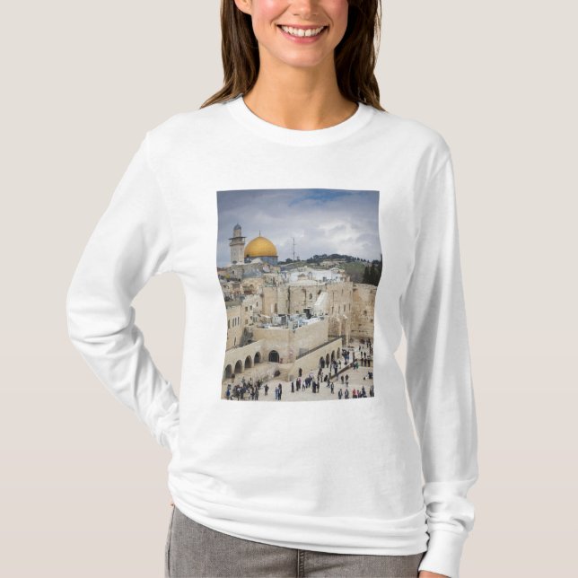 Camiseta Visitantes, Praça do Muro Ocidental e Cúpula da Ro (Frente)