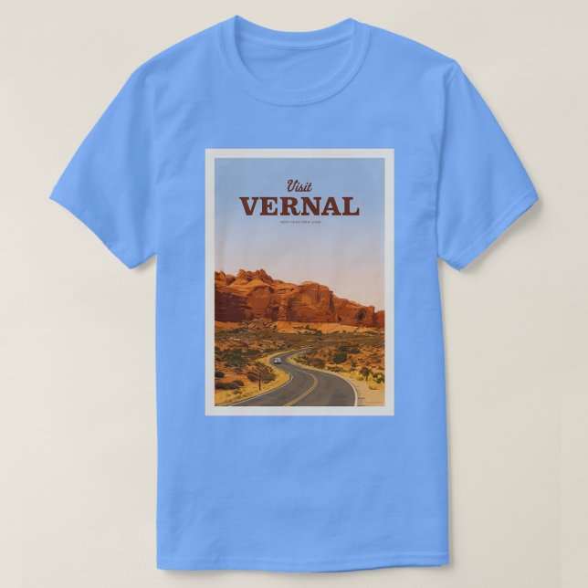 Camiseta Visitar Vernal (Frente do Design)