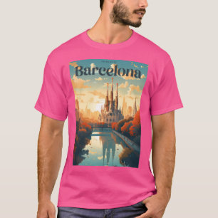 Camiseta Visite A Cidade De Barcelona 1