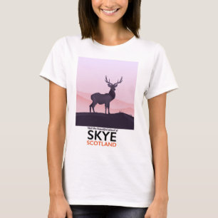 Camiseta Visite a ilha bonita de Skye