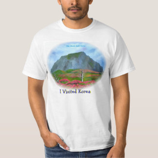 Camiseta Visite a ilha de Jeju, Coreia (제 주 도)