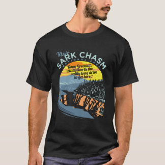 Camiseta Visite a Novidade do Sark Chasm