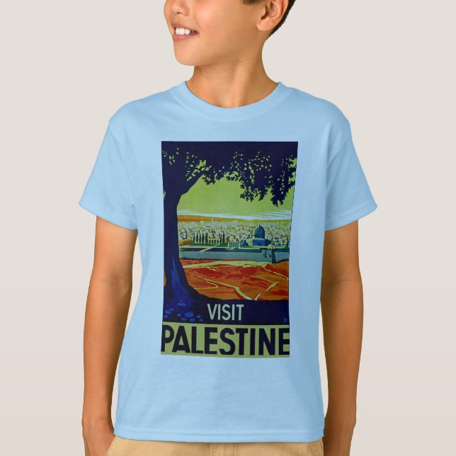 Camiseta Visite a Palestina (Frente)