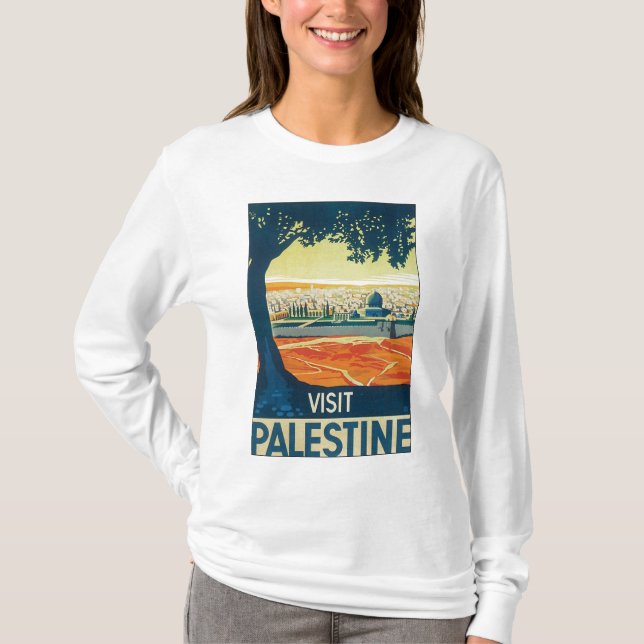Camiseta Visite a Palestina (Frente)