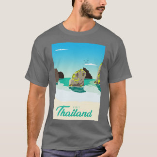 Camiseta Visite a praia tailandesa