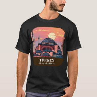 Camiseta Visite a Turquia (Destino de Viagem)