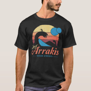 Camiseta Visite Arrakis - Surf Vintage - Duna - S