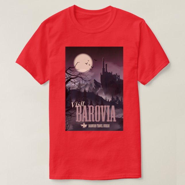 Camiseta Visite Barovia (Frente do Design)