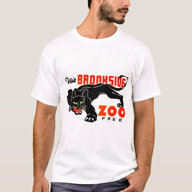 Camiseta Visite Brookside Zoo Free (Frente)