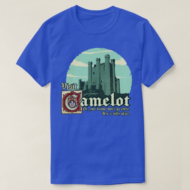 Camiseta Visite Camelot (Frente do Design)