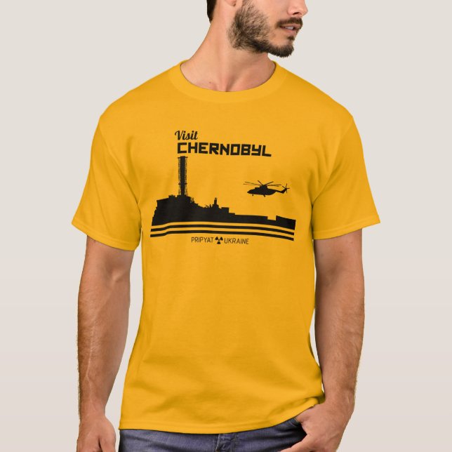Camiseta Visite Chernobyl - Central Nuclear (Frente)