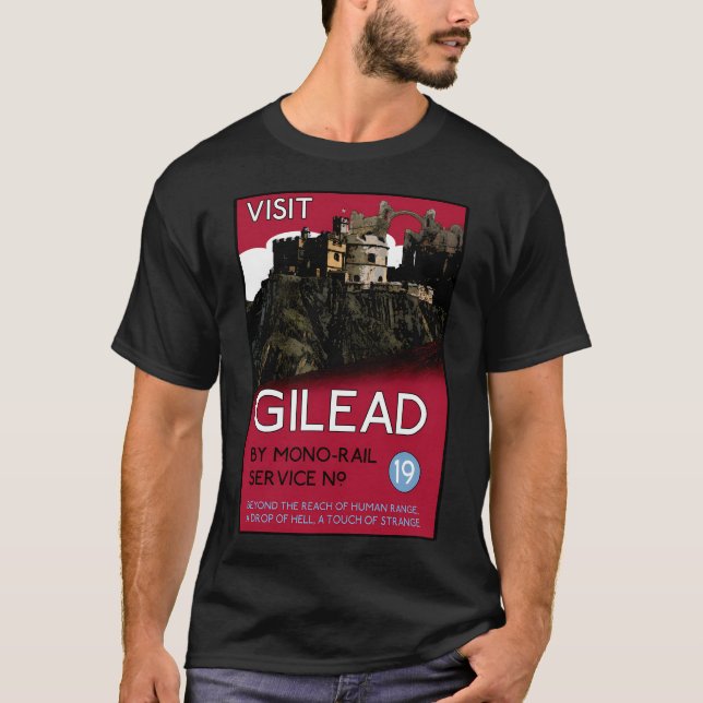 Camiseta Visite Gilead (A Torre Negra) (Frente)