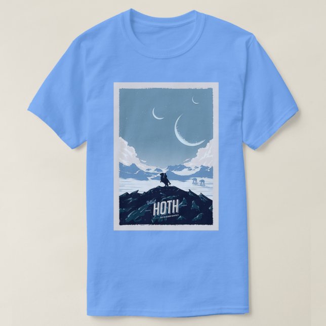 Camiseta Visite Hoth (Frente do Design)