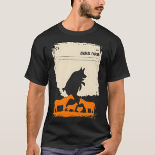 Camiseta Visite O Cobrir Do Livro De Fazendas Animal
