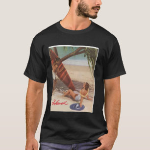 Camiseta Visite o Havaí Viagens vintage de Daniel Tria