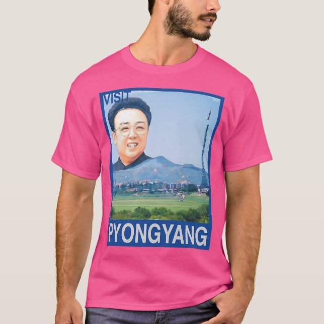 Camiseta Visite Pyongyang (Frente)