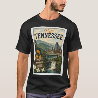 Camiseta Visite Tennessee Travel Vintage