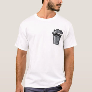 Camiseta Vislumbre do Panda Lixeiro