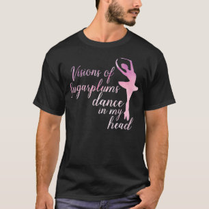 Camiseta Visões da dança do pregador de açúcar ameixa