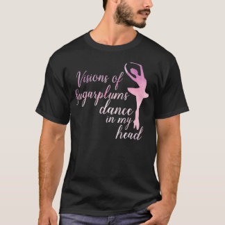 Camiseta Visões da dança do pregador de açúcar ameixa