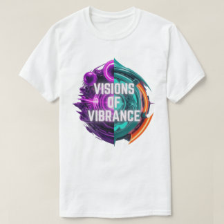 Camiseta Visões da vibração - Olhe além