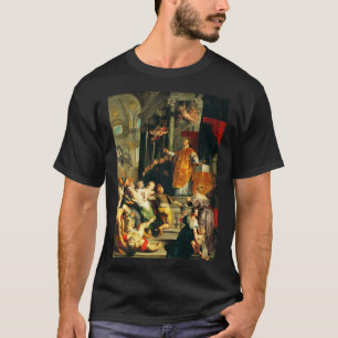Camiseta Visões de Ignatius por Peter Paul Rubens